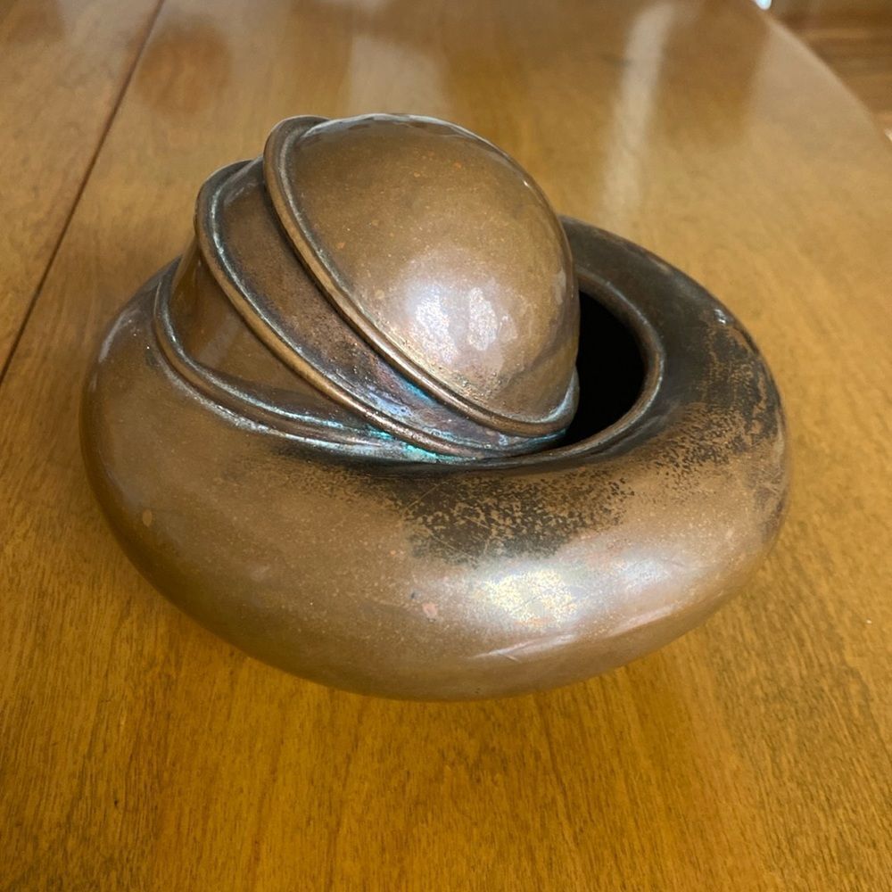 Copper  handmade  bowl